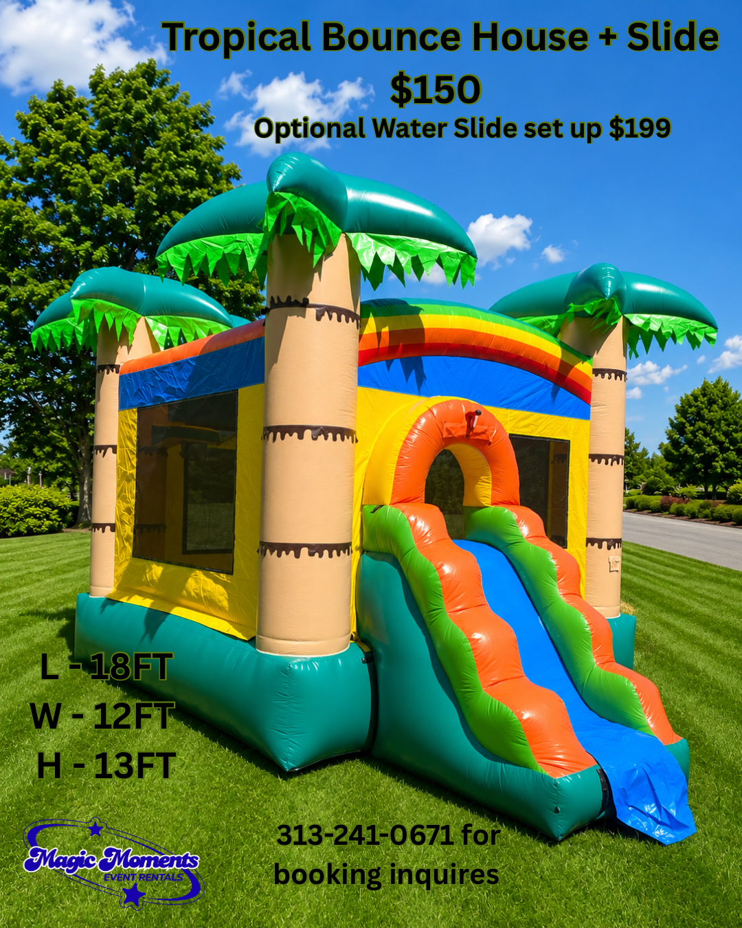 Tropical Bounce + Slide